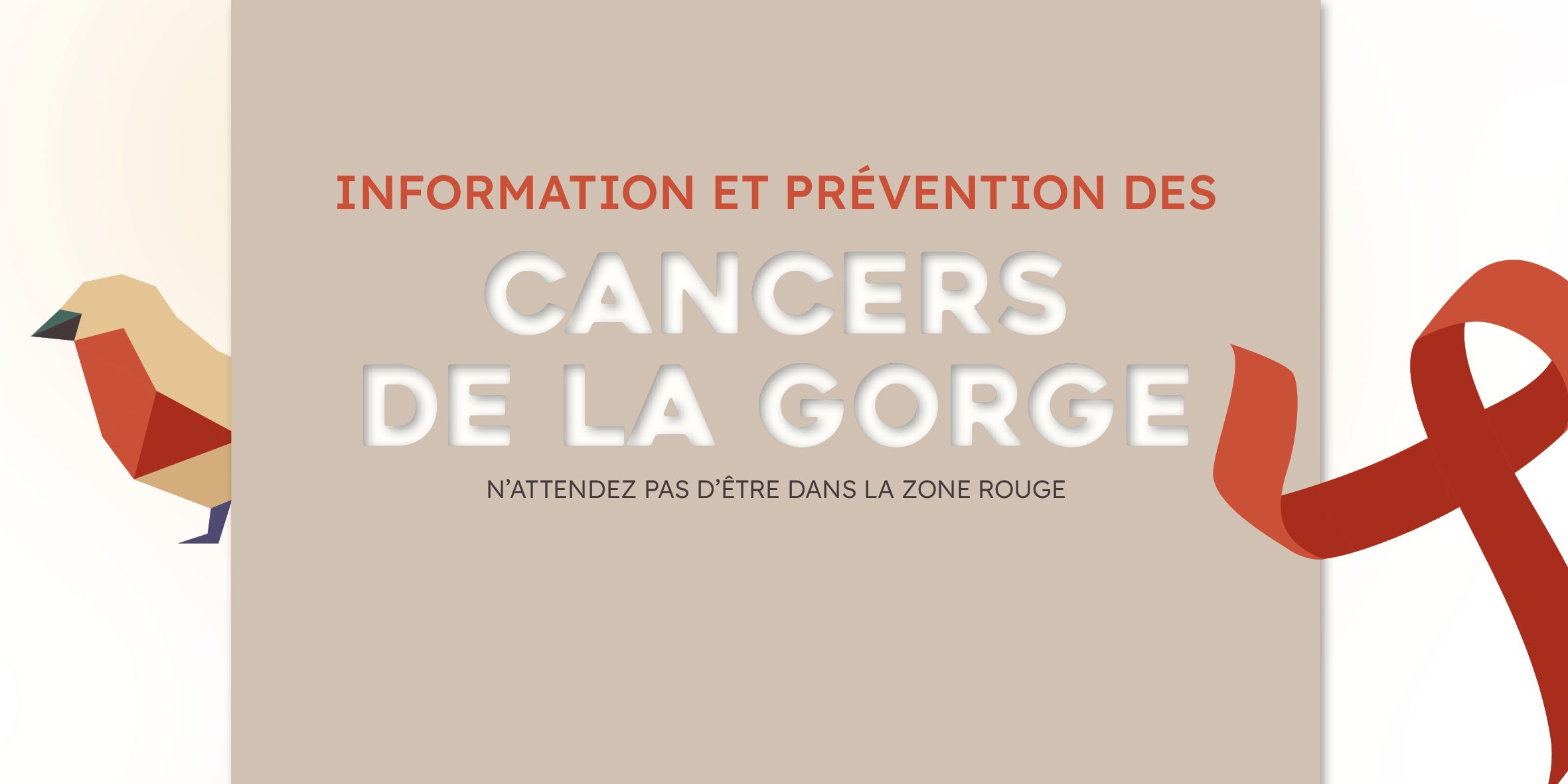Information et prévention des cancers de la gorge